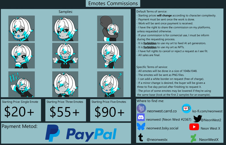 Emotes Commission